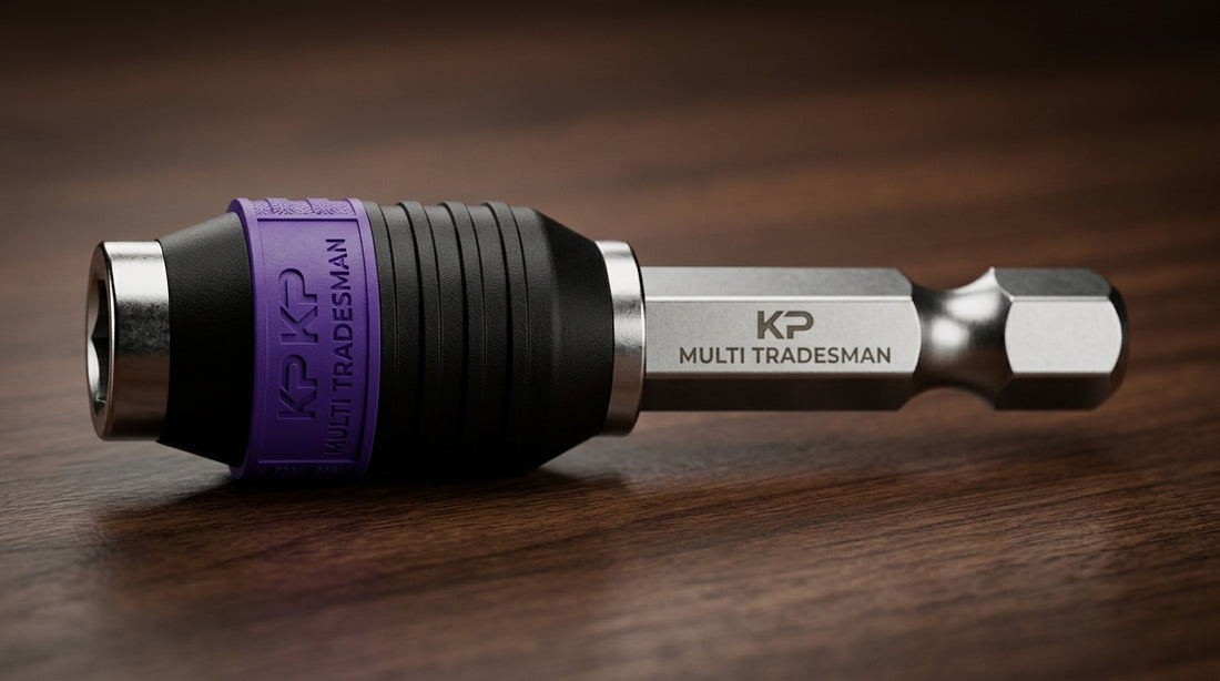 KP Multi Tradesman Quick-Release Magnetic Bit Holder 50mm 