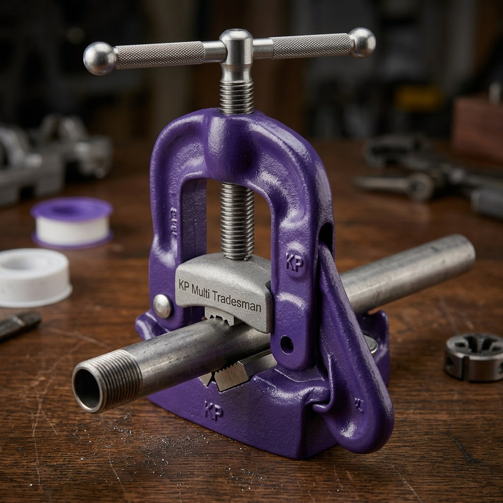 KP Multi Tradesman Bench Yoke Pipe Vise 1/8"-2" 