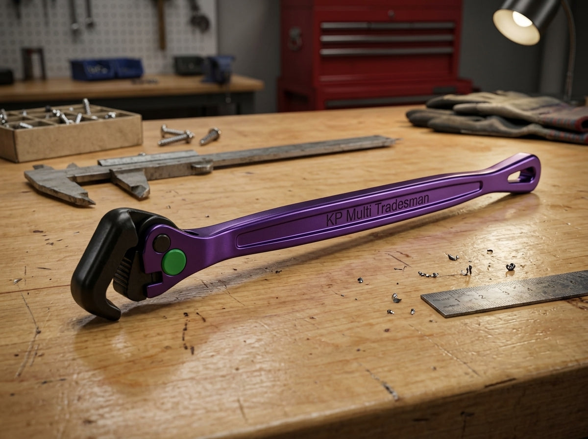 KP Multi Tradesman Long Reach Self-Adjusting Wrench 10"