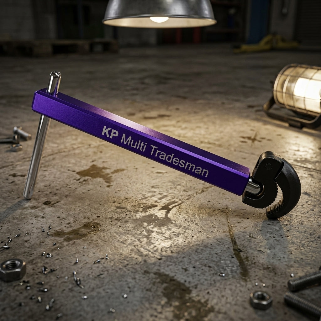 KP Multi Tradesman Telescopic Basin Wrench 250-430mm 
