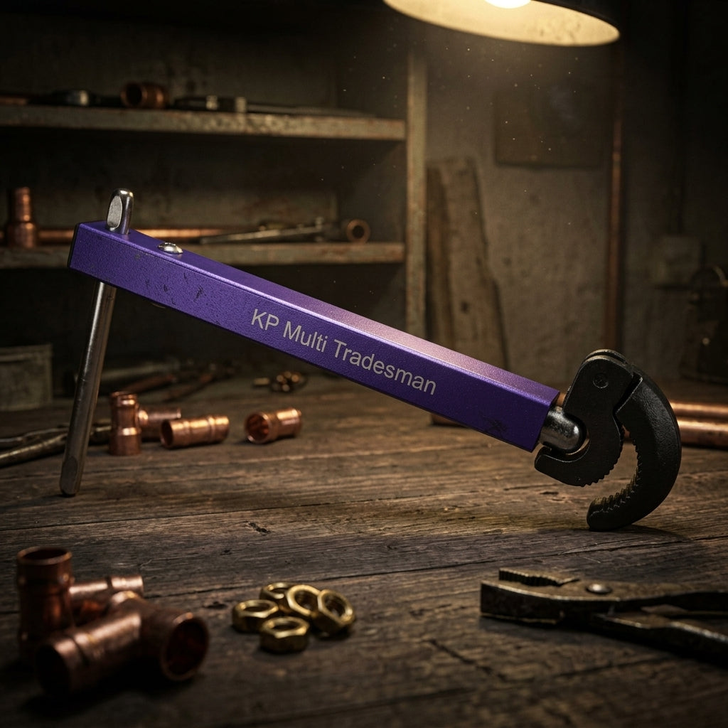 KP Multi Tradesman Telescopic Basin Wrench 250-430mm 